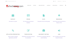 Desktop Screenshot of checkessay.com